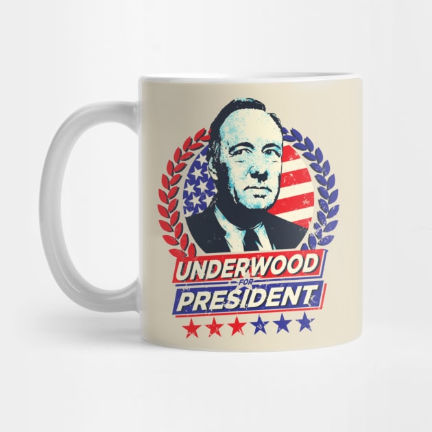 Frank Underwood for President 2024 by Alema Art